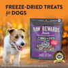 Picture of Northwest Naturals Raw Rewards Freeze-Dried Pork Heart Treats for Dogs and Cats - Bite-Sized Pieces - Healthy, 1 Ingredient, Human Grade Pet Food, All Natural - 10 Oz (Pack of 3)