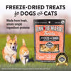 Picture of Northwest Naturals Raw Rewards Freeze-Dried Shrimp Treats for Dogs and Cats - Bite-Sized Pieces - Healthy, 1 Ingredient, Human Grade Pet Food, All Natural - 1 Oz (Pack of 3)