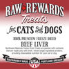Picture of Northwest Naturals Raw Rewards Freeze-Dried Beef Liver Treats for Dogs and Cats - Bite-Sized Pieces - Healthy, 1 Ingredient, Human Grade Pet Food, All Natural - 3 Oz (Pack of 3)
