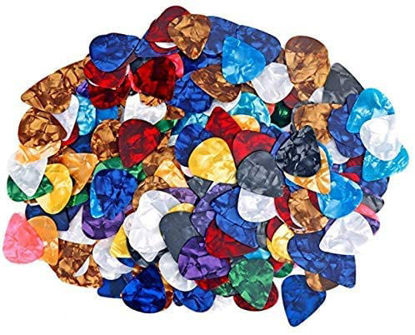 Picture of AUGSHY 30 Pack Guitar Picks Variety Pack for Bass Electric Acoustic Guitars Accessories Sampler Value Pack Includes Thin, Medium, Thick