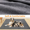 Picture of LOOBANI 2 Packs Extra Large Reusable Dog Mat for Floor, Non-Slip Washable Pee Pads for Dogs, Fast Absorbent Pet Whelping Pads, Puppy Playpen Mat for Incontinence, Housebreak, Crate, 72x72in,Gray