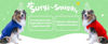 Picture of SurgiSnuggly Veterinary Invented Dog Surgical Recovery Suit for Female Spay or Male Dogs Neuters Onesie,Cone Alternative, Original Onesie Bodysuit for After Surgery Small, Medium, Large Dogs BL 2XL S