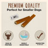 Picture of Cadet Bully Sticks for Extra-Small Dogs, All-Natural Beef Pizzle, Rawhide-Free Long-Lasting Dog Chews for Aggressive Chewers, 8 oz