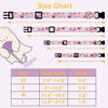 Picture of Faygarsle Fall Dog Collar Adorable Ghost Pattern Halloween Collar for Dogs Autumn Collar for Small Medium Large Female and Male Dogs Cute Neckwear for Dogs Purple Collar for Boy Girl Dogs M