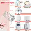 Picture of Nenesupply 9oz 4 Count Wide Neck Breast Pump Bottles Use as Bottles for Pumping with Spectra S1 Spectra S2 9 Plus Breast Pumps. Pump Bottles for Spectra Pump. Breastmilk Storage and Collection Bottles
