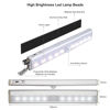 Picture of CCBASEBALL Motion Activated RV Step Lights, 10 LED Battery Operated Motorhome Motion Sensor led light strip, Magnetic Night Light Bar for Motorhome Travel,travel trailers, camper (2 Pack)