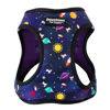 Picture of Downtown Pet Supply Step in Dog Harness for Small Dogs No Pull, Medium, Space - Adjustable Harness with Padded Mesh Fabric and Reflective Trim - Buckle Strap Harness for Dogs