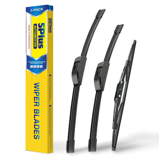 Picture of 5 PLUS Windshield Wipers Replacement For 2012-2016 Honda CRV Windshield Wipers, Original Equipment Automotive Replacement Windshield Wiper Blades 26"+16"+13"(3 Wipers)