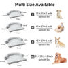 Picture of Calming Dog Bed Fluffy Plush Dog Mat for Furniture Protector with Removable Washable Cover for Large Medium Small Dogs and Cats (Extra Large (53x39.3x6), Light Grey)