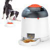 Picture of Potaroma Dog Puzzle Feeder Toy, Interactive IQ Training, Electronic Dog Toys, Automatic Rechargeable Treat Dispenser, Push Remote for Dog Food Dispensing for All Breeds of Dogs, 280ml Capacity