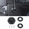 Picture of Voodonala for Jeep Radio Antenna Base Cover Antenna Housing Mount Lid Cap Base Fit for Jeep Wrangler 2007-2025+ JK JKU JL JLU Gladiator JT 4xe Exterior Accessories,ABS Black