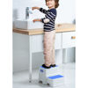 Picture of Victostar 2 Step Stool for Kids, Anti-Slip Sturdy Toddler Two Step Stool for Toilet Potty Training, Bathroom,Kitchen (Blue)