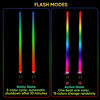 Picture of Light Up Drum Sticks Rechargeable 15 Color Changing Led Personalized Drumsticks for Adults Kids Drummer Gifts Drum Accessories