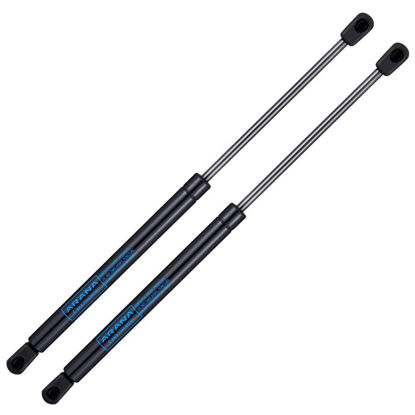 Picture of ARANA 17 inch 28 Lbs Gas Struts C16-02622 17.5inch Spring Shocks for Truck Cap Topper Camper Shell Window Glass C1602622, 2Pcs