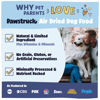 Picture of Pawstruck All Natural Air Dried Dog Food w/Real Chicken - Grain Free, Made in USA, Non-GMO & Vet Recommended - High Protein Limited Ingredient Wholesome Full-Feed - for All Breeds & Ages - 2lb Bag