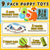 Picture of Zeaxuie 9 Pack Luxury Puppy Toys for Teething Small Dogs, Puppy Chew Toys with Cute Squeaky Dog Toys, Ball and More Rope Dog Chew Toys