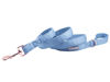 Picture of Lionet Paws Dog Leash - Silk Blue Leash for Small Medium Large Dogs Matching Collar for Girl and Boy