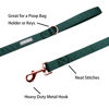 Picture of Lionet Paws Dog Leash - Silk Green Leash for Small Medium Large Dogs Matching Collar for Girl and Boy