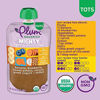 Picture of Plum Organics Mighty 4 Organic Toddler Food - Banana, Blueberry, Sweet Potato, Carrot, Greek Yogurt, and Millet - 4 oz Pouch (Pack of 12) - Organic Fruit and Vegetable Toddler Food Pouch