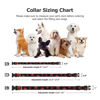 Picture of Cotton Handmade Dog Collar Cute and Distinctive Patterns Black Rose with Pendant Cute Dog Collars for Small Medium Large Dogs Girl Dogs Boy Dogs S