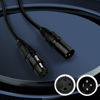Picture of Czgor DMX Cable 6.5 ft, 20 Pack Flexible 3 Pin Signal XLR Male to Female DMX Cable Wire, Suitable for Stage Lighting Signal DMX512 Connection Stage Light Cables for Stage Lighting Input & Output