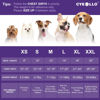 Picture of cyeollo Small Dog Valentines Sweater Heart Pattern Dog Clothes with Leash Hole Pullover Turtleneck Holiday Pet Apparel Pink