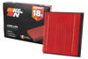 Picture of K&N Engine Air Filter:Long Life 18,000 Mile Replacement AirFilter:Compatible with 2007-2021 Ford/Lincoln Truck and SUV(F150, F150 Raptor,Expedition,Navigator, F250, F350, F450, F550, F650),KNA-2385