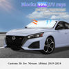 Picture of Sun Shade Sunshade for Nissan Altima Windshield Cover, 4-Layer Front Window Shade Custom fit Altima 2019-2024 Sun Visor 240T Retractable Shade Blocks UV Rays Cooler Car Accessories