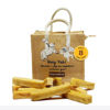 Picture of Dogsee Original Himalayan Yak Milk Dog Chews Value Pack 2lb (Large - 8 Chews) | Great for Oral Hygiene | Fight Plaque & Tartar | Odorless Dental Dog Treats