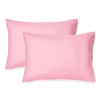 Picture of EXQ Home Toddler Pillowcases 13x18 Travel Pillow Case Set of 2, Small Pillow Case Fits Baby Pillow Sized 12x16, 13x18, Kids Pillowcases 2 Pack Machine Washable with Envelope Closure(Pink)