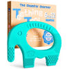 Picture of Teethers for Babies 6-12 Months - Baby Elefun 5x Pain Relief Toddler Teether. No More Ouch for Mom Anti Bite Trainer. Nurtures Grasping, Passing, Hand Eye Coordination. Silicone Baby Teething Toy Ring