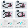 Picture of Bolux Dog Harness, No-Pull Reflective Dog Vest, Breathable Adjustable Pet Harness with Handle for Outdoor Walking - No More Pulling, Tugging or Choking (Pink, S)