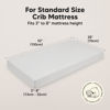 Picture of 2-Pack Crib Sheets for Boys, Girls - Viscose Derived from Bamboo Fitted Crib Sheet, Baby Crib Sheets Neutral, Crib Mattress Sheet, Toddler Bed Sheets, Baby Sheets for Crib Fitted Sheets (French Gray)