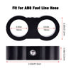 Picture of EVIL ENERGY 8AN Hose Separator Clamp, AN8 Fuel Line Mounting Clamp Aluminum Black 4PCS