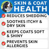 Picture of BARK&Spark (Pack of 2) Omega 3 for Dogs - 360 Fish Oil Chews for Dog Shedding, Skin Allergy, Itch Relief, Hot Spots Treatment - Joint Health - Skin & Coat Supplement - EPA&DHA Fatty Acids