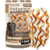 Picture of Mighty Paw Naturals Curly Bully Sticks for Dogs - Grass Fed Beef Dog Chews. Dog Bully Sticks for Large Dogs, Medium, Small Breeds. Lower Odor Bully Sticks for Small Dogs. Single Ingredient 12”, 5 Pack