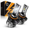 Picture of Auxbeam 5202 5201 Fog Lights, 10000LM 600% Brighter 5202 PS19W PS24W Fog Light, 6500K White Strong Light Penetration, Super Bright Plug and Play