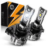 Picture of Auxbeam 9006 HB4 Fog Lights, 10000LM 600% Brighter 9006 HB4 Fog Light, 6500K White Strong Light Penetration, Super Bright Plug and Play
