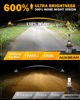 Picture of Auxbeam H10 9140 9145 Fog Lights, 10000LM 600% Brighter H10 9040 9045 Fog Light, 6500K White Strong Light Penetration, Super Bright Plug and Play