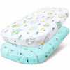 Picture of Stretchy Bassinet Sheet Set BROLEX 2 Pack Snug Fitted Cradle Fitted Sheets for Bassinet Pads/Mattress, for Boys Girls,Unisex,Ultra Soft Breathable,Arrow Owl