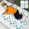 Picture of Hygge Sheets® Potty Training Pee Pads for Kids, Toddlers - 100% Waterproof, Non Slip Bed Wetting Pad for Twin Beds - Washable, Reusable Mattress & Sheet Protector - Dinosaur