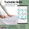 Picture of Hygge Sheets® Potty Training Pee Pads for Kids, Toddlers - 100% Waterproof, Non Slip Bed Wetting Pad for Twin Beds - Washable, Reusable Mattress & Sheet Protector - Dinosaur