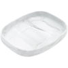 Picture of Bumkins Toddler and Baby Suction Plate, Silicone Grip Dish Large Tray for Big Kids, Fits Most Highchairs, Essential Children Feeding Supplies, Non Skid Sticky Bottom, Platinum Silicone, Marble
