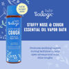 Picture of Oilogic Stuffy Nose and Cough Vapor Bath Relief for Babies & Toddlers, Essential Oil Breathe Blend - Naturally Soothes with 100% Pure Lavandin, Orange, Eucalyptus Oil & More - 12.9 fl oz