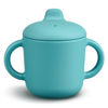 Picture of 6 Months+ Sippy Cups with Handles,Silicone Sippy Cups Leak Proof 5oz,No Spill Sippy cups for Toddlers (Green)