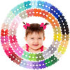 Picture of ALinmo Hair Clips for Girls 100PCS - 2" Fully Lined Tiny Bows, Alligator Clips for Infants and Toddlers in Pairs