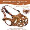 Picture of Dog Muzzle, Breathable Basket Muzzles for Small, Medium, Large and X-Large Dogs, Stop Biting, Barking and Chewing, Best for Aggressive Dogs