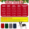 Picture of GOYOSWA Dog Christmas Sweater Knitted Turtleneck Dog Sweater Warm Christmas Dog Outfit Clothes for Small Medium Large Dogs Pets (Green, Medium)
