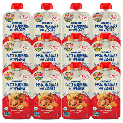 Picture of Earth's Best Organic Pasta Marinara with Veggies Pouch, 4 oz (Pack of 12)