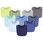 Picture of Hudson Baby Unisex Baby Drooler Bib with Waterproof Lining, Blue Lime, One Size